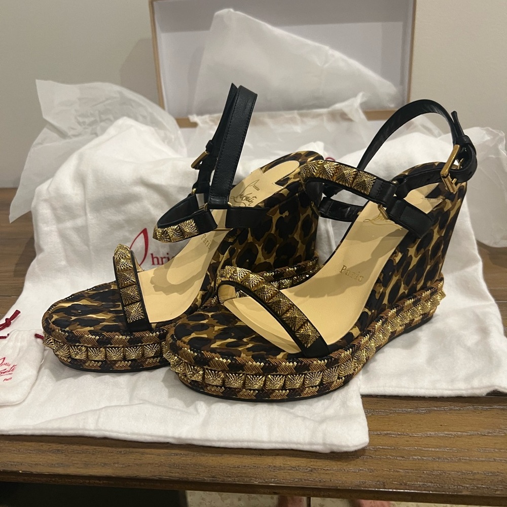 Christian Louboutin Pira Ryad wedge